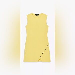 Zara Irregular Button Knit Dress